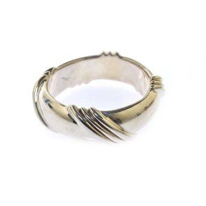 Sterling Silver 925 On Wax Bangle Bracelet 90 Grams